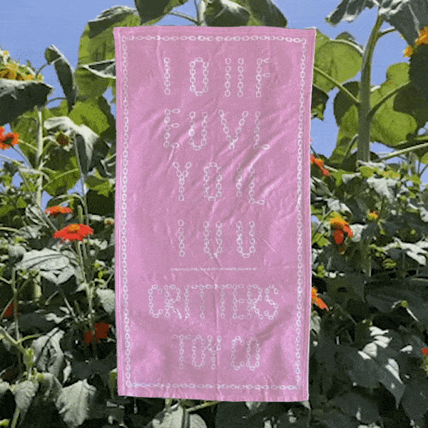 LOVE YOU TOWEL